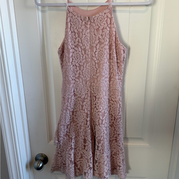 Lulus Pink Lace Dress - Picture 2 of 4